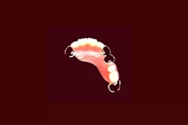 プラスチック義歯のイメージ